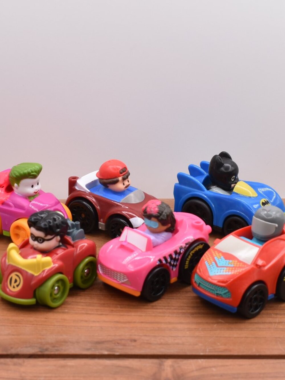 Fisher Price Little People Wheelies Race Cars Planes Vehicles Lot of 06